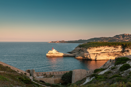 Early morning sunlight on theの写真素材