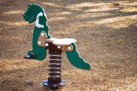 this is a shot of a children's playground toy の写真素材