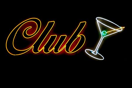 this is a shot of a neon signの写真素材