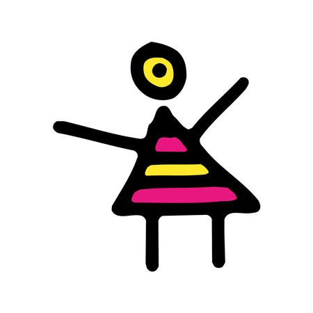 children illustration for kids backgroundのイラスト素材