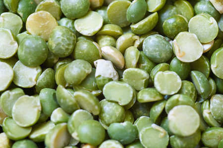 Split Peas Macro Food Backgroundの写真素材