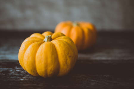 Delicious Yellow Pumpkins Food Backgroundの写真素材