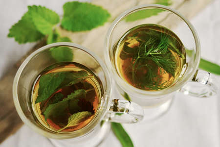 Herbal Tea Food Background