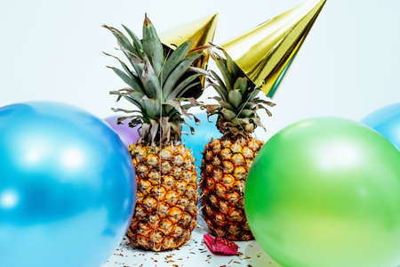 Delicious Fruit Party Food Backgroundの写真素材