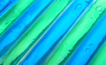 different colors liquid from my home laboratoriesの写真素材