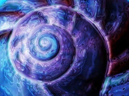 abstract water background generated by the computerの写真素材