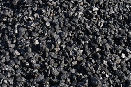 black coal background from the Ostrava mineの写真素材