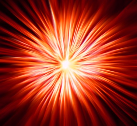 abstract explosion background generated by the computerの写真素材