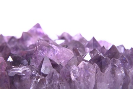 real amethyst background from the czech republicの写真素材