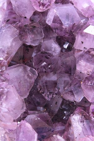 very nice violet amethyst natrual background (crystals)の写真素材