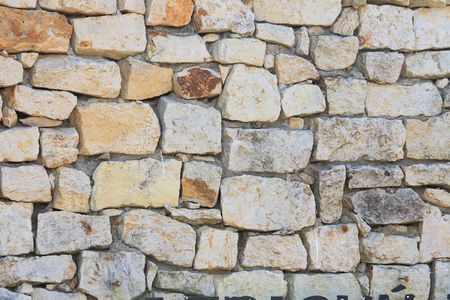 stone texture from the stones (old castle texture)の写真素材