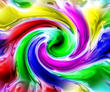 abstract color background generated by the comoputerの写真素材