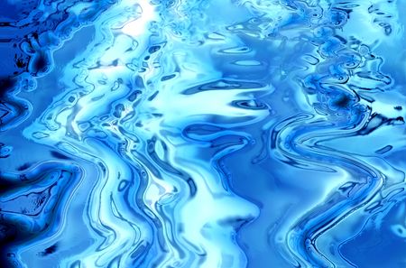 abstract  water background generated by the computerの写真素材
