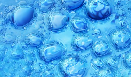 abstract water texture generated by the computerの写真素材