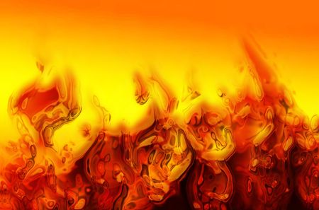 abstract fire texture generated by the computer