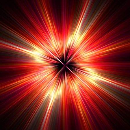 abstract explosion background generated by the computerの写真素材