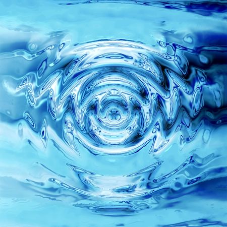 abstract water background generated by the computerの写真素材