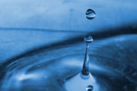 blue water texture as very nice natural backgroundの写真素材