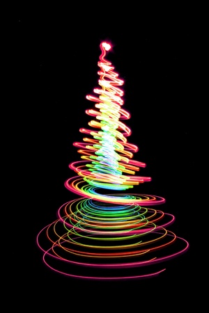 christmas tree as very nice holiday background の写真素材