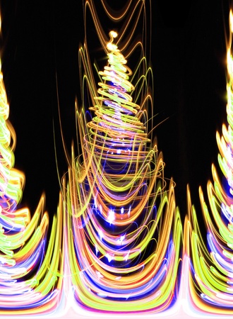 christmas tree as very nice holiday background の写真素材