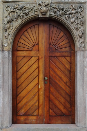 old door as very nice architecture backgroundの写真素材