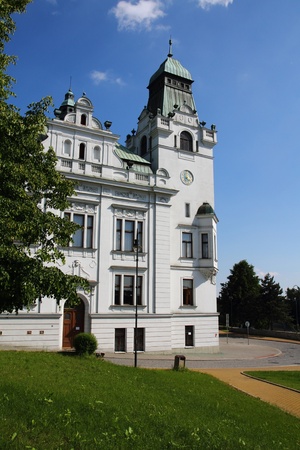 old city hall in Ostrava   Czech republic のeditorial素材