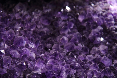 amethyst as very nice violet mineral backgroundの写真素材