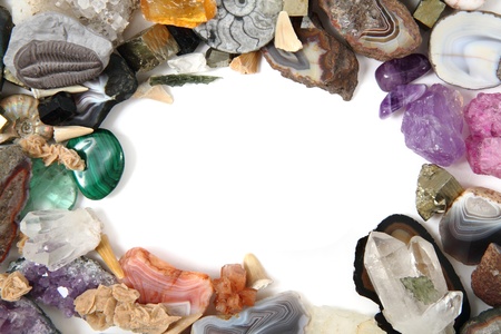 minerals and gems as very nice natural backgroundの写真素材