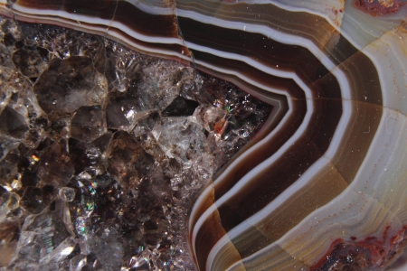 detail of agate as nice mineral background