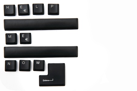 help me now  from the keyboard keys  