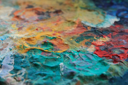 color palette texture as abstract art backgroundの写真素材