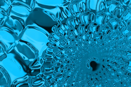 abstract blue water texture as nice backgroundの写真素材
