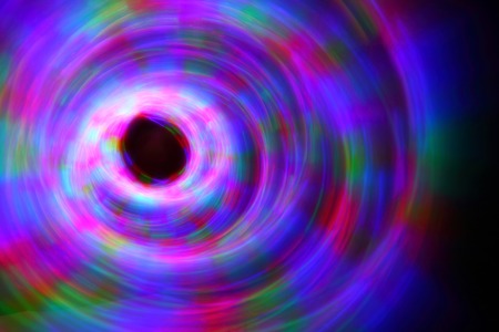 abstract color lights in the dark as nice backgroundの写真素材