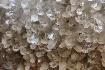 white quartz crystal mineral texture as nice natural  backgroundの写真素材