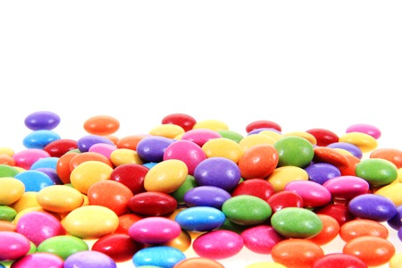 color round candy as sweet sugar background