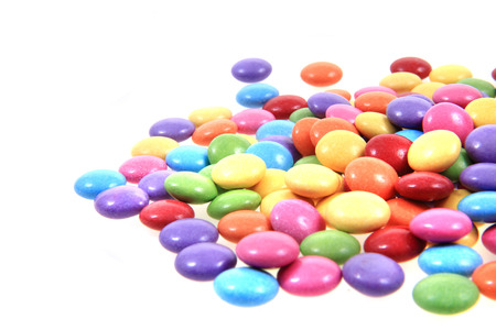 color round candy as sweet sugar backgroundの写真素材