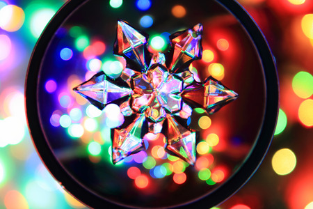 color christmas lights as very nice holiday background