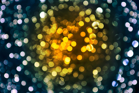 abstract christmas color heart lights texture as holiday background