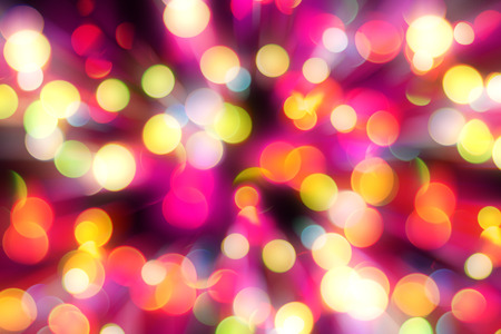 christmas background from the nice color xmas lightsの写真素材