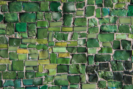 small stones mosaic texture as nice color backgroundの写真素材