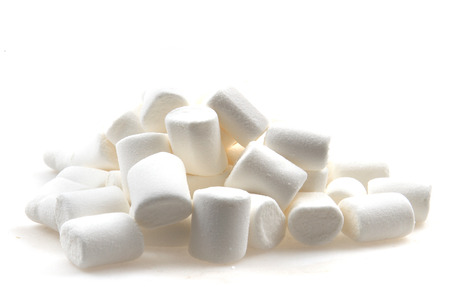 white marschmallows texture as nice sweet backgroundの写真素材