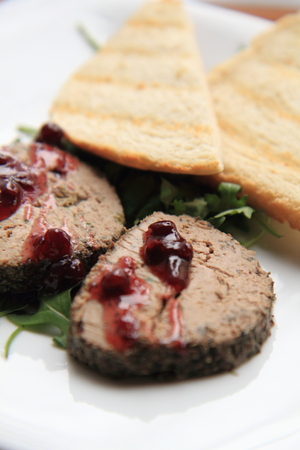 meat pasty food as very nice gourmet backgroundの写真素材