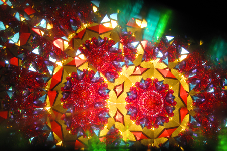 color kaleidoscope texture as very nice abstract backgroundの写真素材