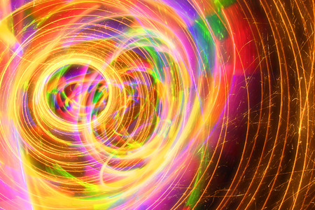 abstract sparkle light in the dark background