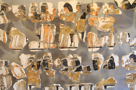 big egyptian souvenirs look like original objectsの写真素材