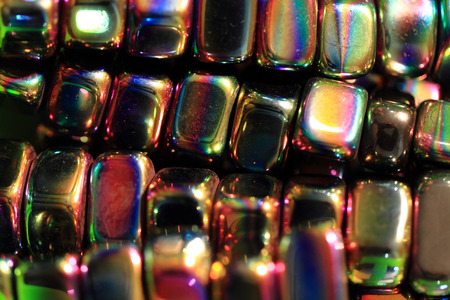 color rainbow hematite mineral texture as very nice backgroundの写真素材