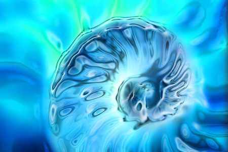 abstract water twirl background as nice textureの写真素材