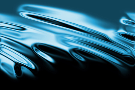abstract blue water background generated by computer