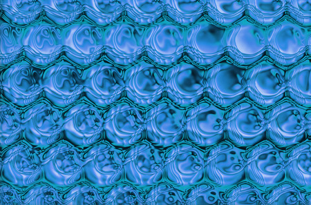 abstract blue water background generated by computer