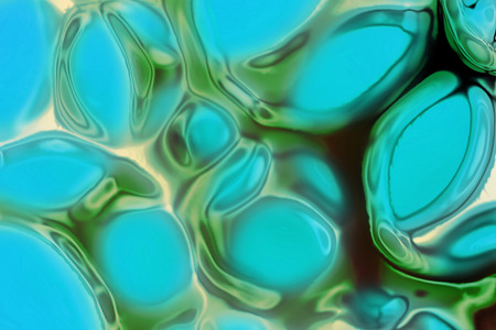 abstract water texture generated by the computerの写真素材